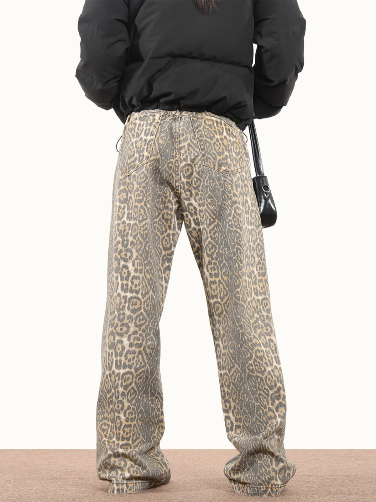 Logan Leopard Jeans