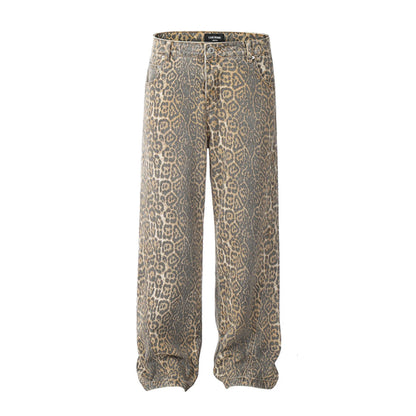 Logan Leopard Jeans